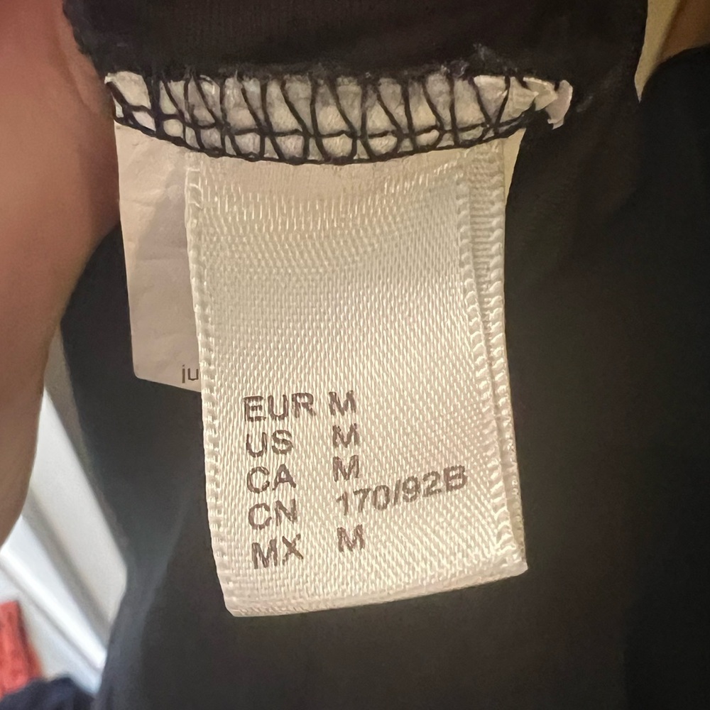 V-neck black jumpsuit - Picture 2 of 4